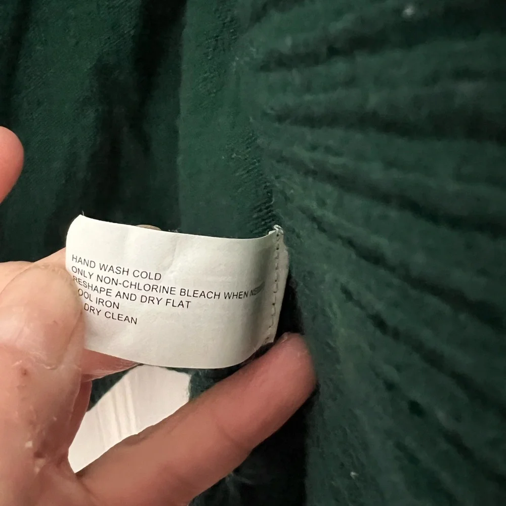 Banana Republic Forest Green Women's Cardigan - Picture 3 of 4